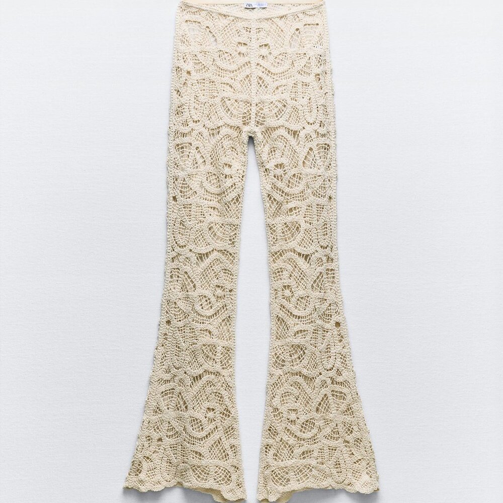 Zara Crochet Pants - Picture 3 of 3